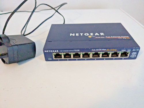 Netgear fs108 ethernet - netgear,