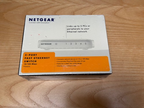 Netgear fs605 port 10 100 - port, 10/100