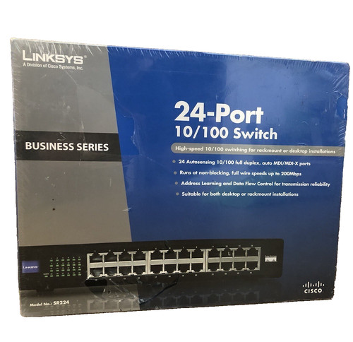 Cisco linksys sr224 - cisco,