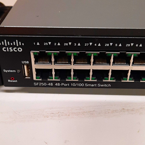 Cisco sf250 port 10 100 - cisco, 48-port