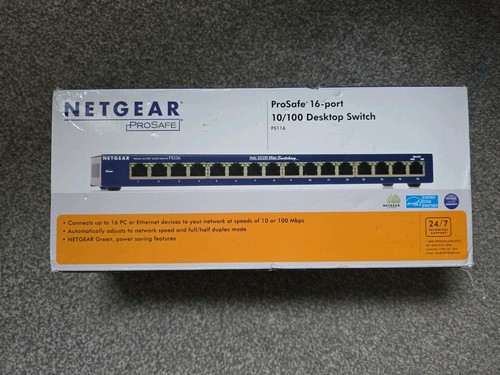 Netgear prosafe port 100 - prosafe, 16-port