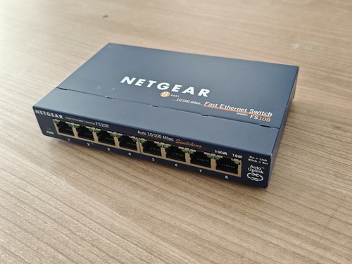 Netgear fs108 ethernet switch - netgear,