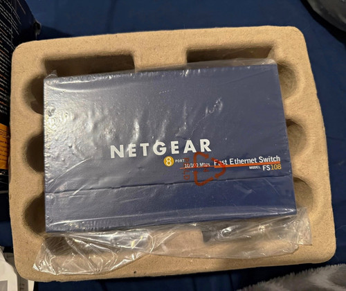 Netgear prosafe fs108 port - fs108, 8-port