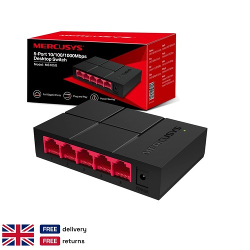 Port 100 1000mbps gigabit - 5-port,