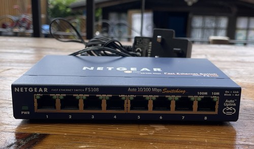 Netgear fs108p ethernet switch - fs108p,