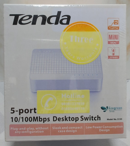 Tenda s105 port fast - 5-port,