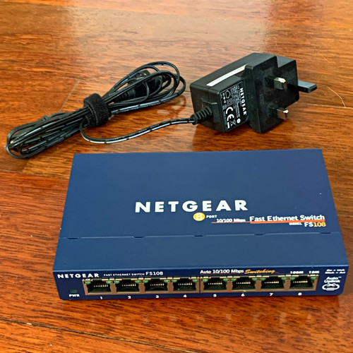 Netgear prosafe fs108 - fs108, v2