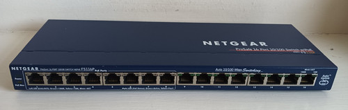 Netgear prosafe fs116 port - fs116, 16-port