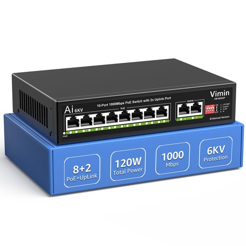 Port gigabit poe switch - gigabit,