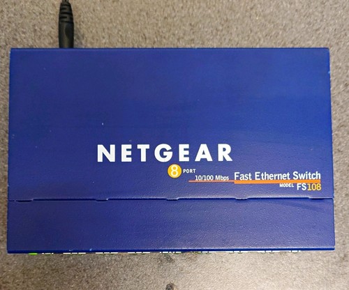 Netgear prosafe fs108 - netgear, v2
