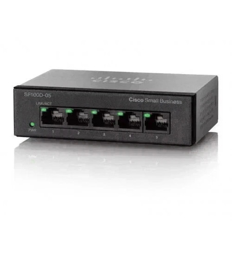 Cisco sf110d port 10 - 5-port, 10/100