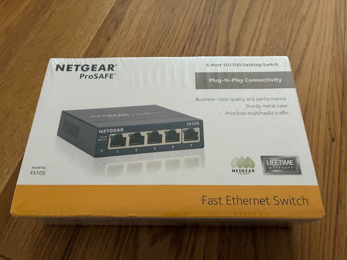 Netgear fs105 prosafe - fs105, 5-port