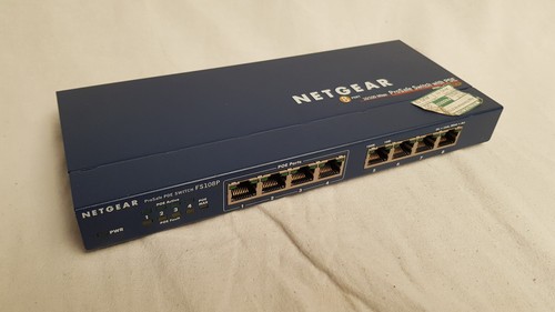 Netgear fs108p port 100 - fs108p, 10/100