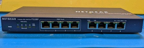 Netgear prosafe fs108p - netgear,