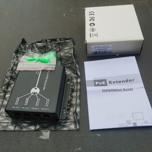 Port poe extender 4 out - poe,