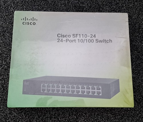 Cisco sf110 port - 24-port, 10/100